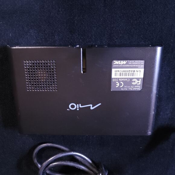 Mitac Mio N179 Black 4.3 in Digital Display GPS System Unit w/ Car Power Adapter - Picture 2 of 5